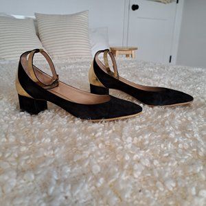 Chloe Suede Pumps, 38.5